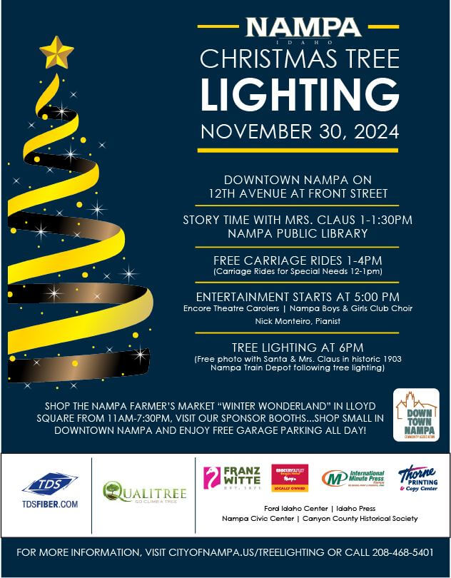 Christmas Tree Lighting & Shop Small Saturday