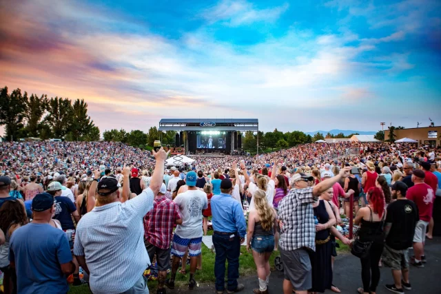Home The @fordidahocenter's August and September concert lineup is 🔥
Which show are YOU most excited for? Drop your pick in the comments! 👇
Last night was @olddominionmusic
Aug. 9 • @alfredyankovic Weird Al Yankovic
Aug. 15 • @glassanimals
Aug. 23 • @rileyduckman Riley Green
Aug. 24 • @suicideboys
Aug. 26 • @bluestraveler
Aug. 28 • @totothemselves
Sep. 10 • @train
Sep. 12 • @warrenzeiders
Sep. 19 • @thomasrhettakins