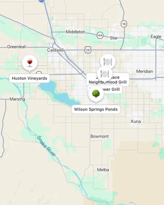 We’ve got your weekend plans covered 👇
Friday Night: Kick things off at @jaksplacerocks for live music, dinner, and drinks. The vibe is always right for a Friday night unwind. 🎸🍹

Saturday Morning: Grab a window seat at @thetowergrill. There is nothing quite like watching the planes take off over a hearty brunch. 🥞✈️

Saturday Afternoon: Head out to @hustonvineyards for the “Say Cheese” event. Sip on some local wine and enjoy those perfect vineyard pairings. 🍷🧀

Sunday Morning: Wrap it all up with a peaceful stroll around Wilson Springs Ponds. It’s the best spot to clear your head and enjoy a little Idaho nature before the week starts. 🌿🦆